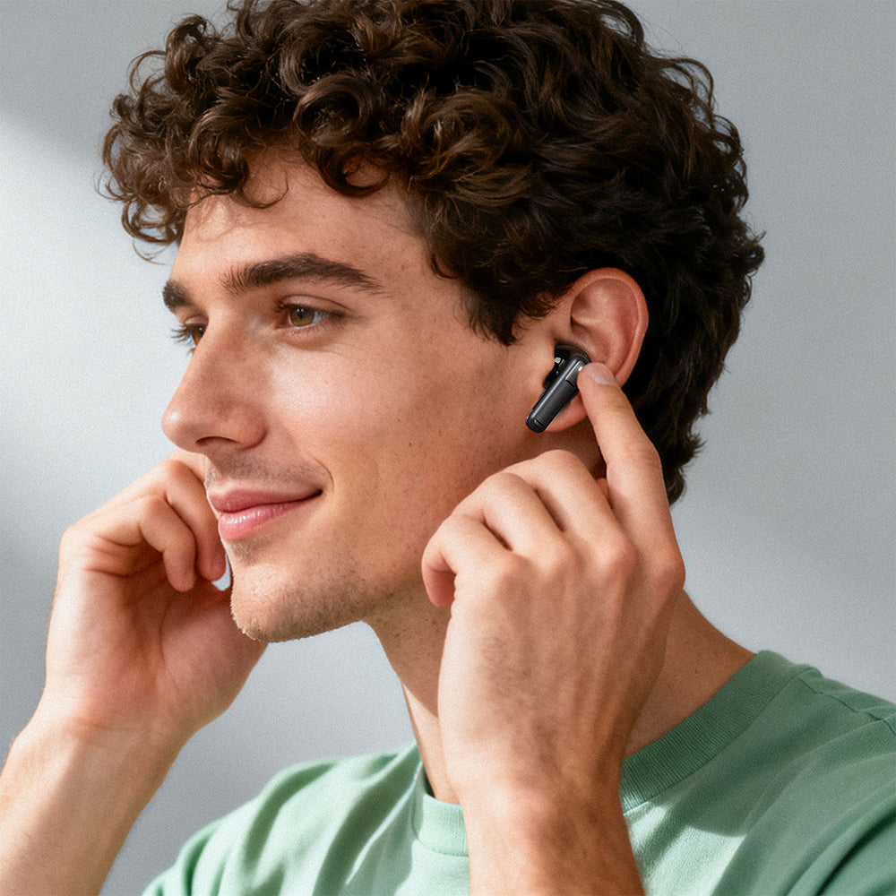 Handsfree Bluetooth Acefast W7, TWS, Schwarz