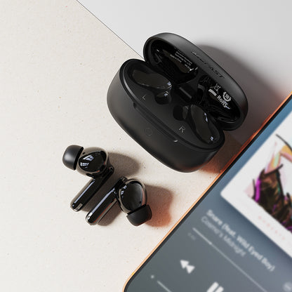 Handsfree Bluetooth Acefast W7, TWS, Schwarz
