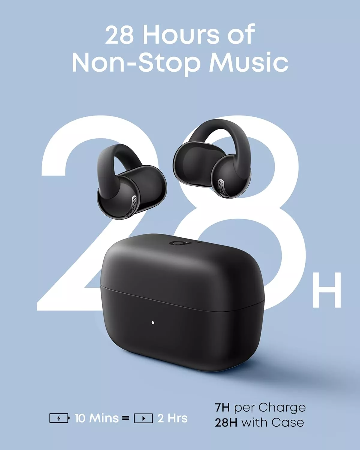 Handsfree Bluetooth Anker Soundcore C50i, TWS, Schwarz D1101G11