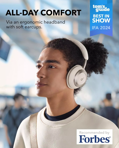 Freisprecheinrichtung Bluetooth Anker SoundCore Space One Pro, A2DP, ANC, Weiß A3062G21
