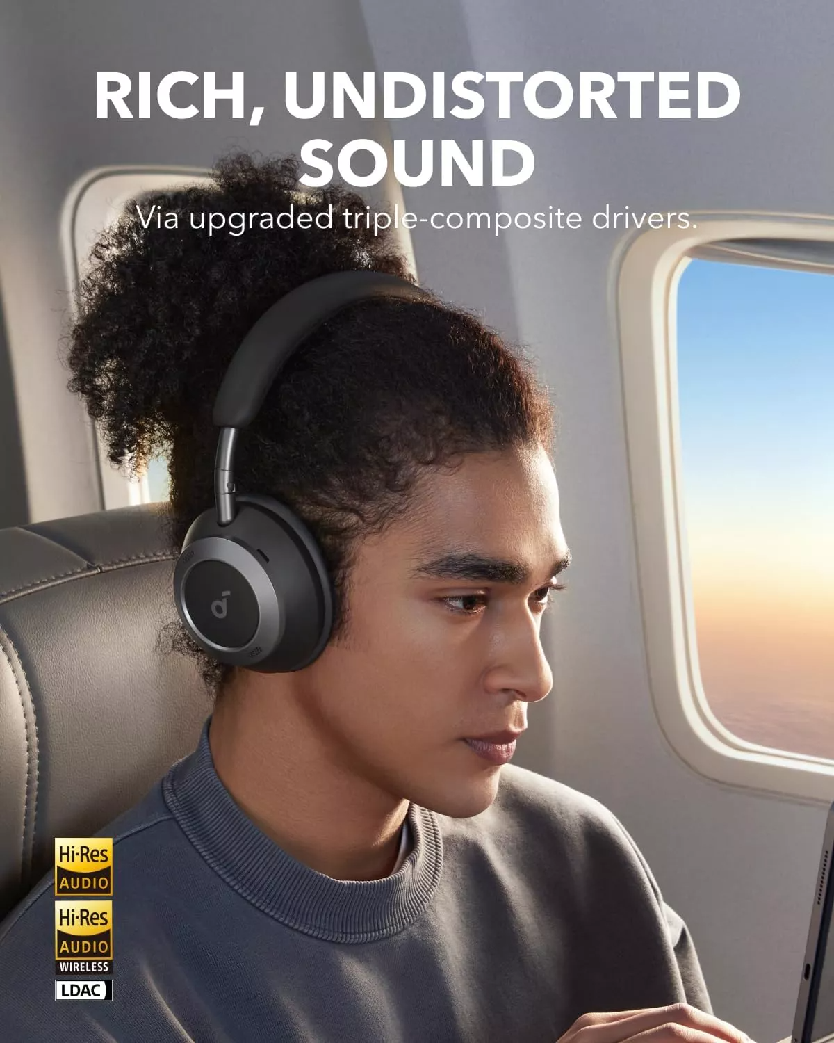 Bluetooth-Freisprecheinrichtung Anker SoundCore Space One Pro, A2DP, ANC, Schwarz A3062G11