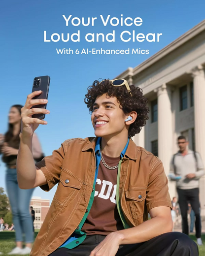Handsfree Bluetooth Anker Soundcore R60i, TWS, ANC, Blue D1202G31