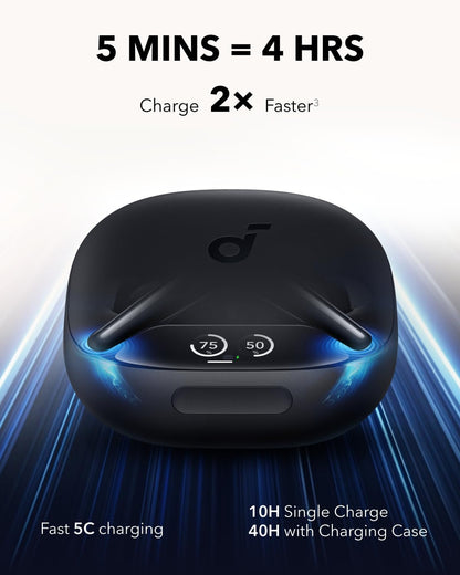 Bluetooth-Headset Anker Soundcore Liberty 4 Pro, TWS, ANC, Schwarz A3954G11