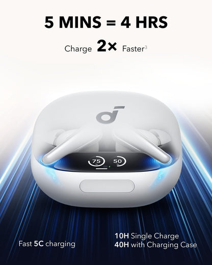 Handsfree Bluetooth Anker Soundcore Liberty 4 Pro, TWS, ANC, Weiß A3954G21