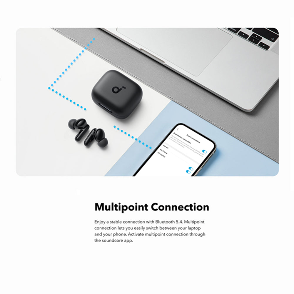 Handsfree Bluetooth Anker SoundCore P30i, TWS, ANC, Black A3959311