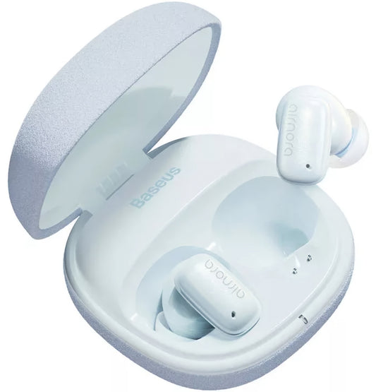 Handsfree Bluetooth Baseus AirNora 2, TWS, ANC, Blau NGTW320203