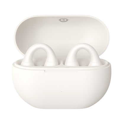 Handsfree Bluetooth Baseus Bass 15 Clip, TWS, Weiß A00079500223-00
