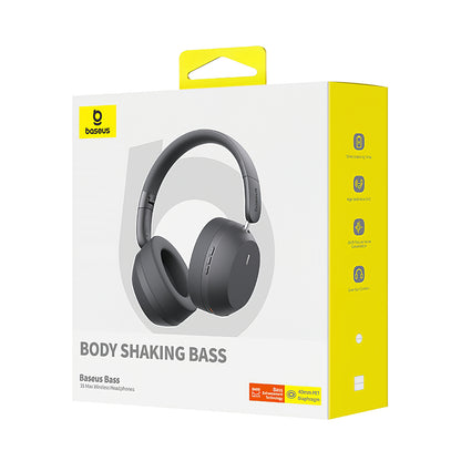 Handsfree Bluetooth Baseus Bass 35 Max, A2DP, Grau A00070800821-00