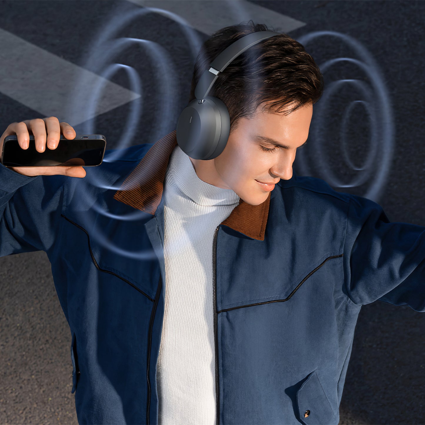Handsfree Bluetooth Baseus Bass 35 Max, A2DP, Grau A00070800821-00