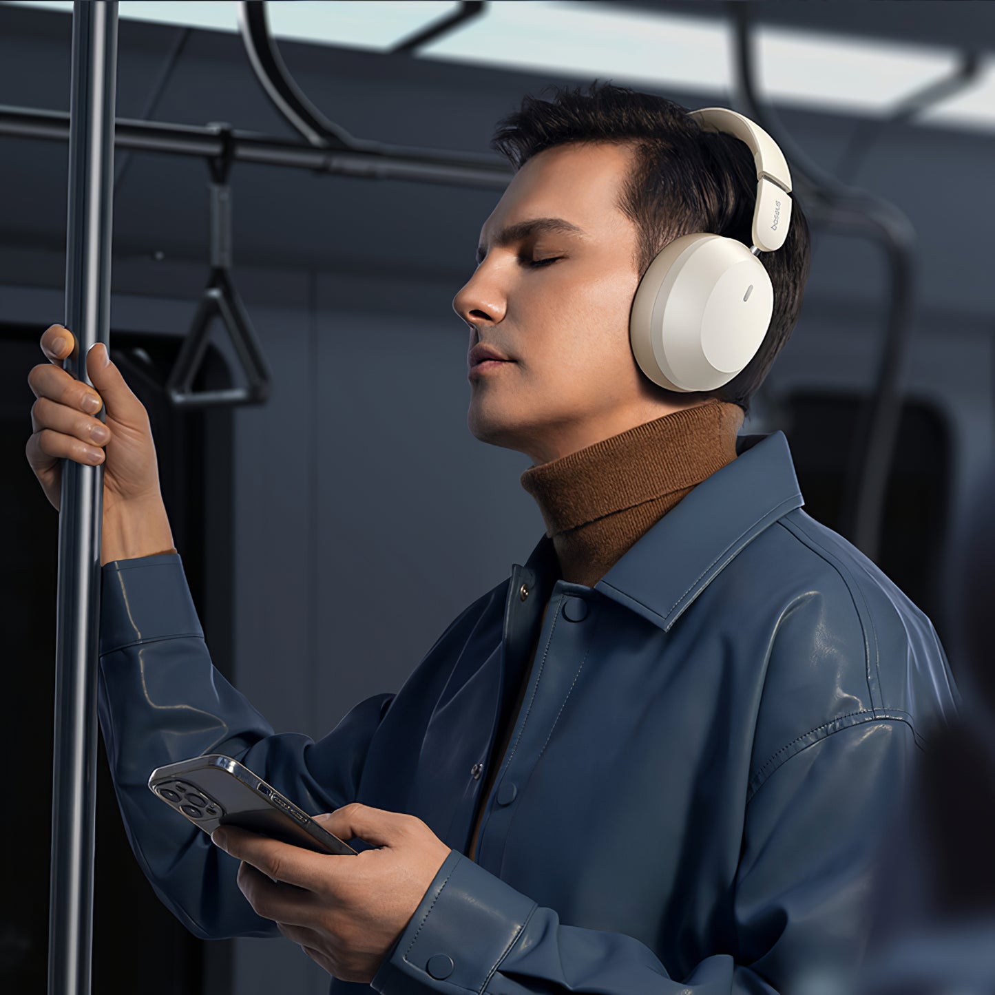 Handsfree Bluetooth Baseus Bass 35 Max, A2DP, Weiß A00070800221-00