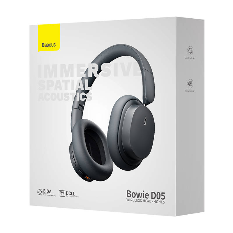 Handsfree Bluetooth Baseus Bowie D05, MultiPoint, A2DP, Grau NGTD020213