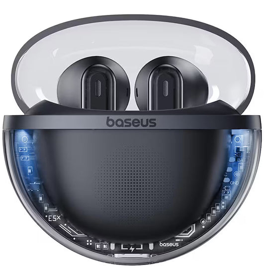 Handsfree Bluetooth Baseus Bowie E5x, TWS, Schwarz A00060101123-00