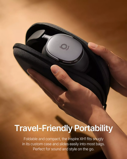Handsfree Bluetooth Baseus Inspire XH1 Sound by Bose, A2DP, ANC, Schwarz A00085701123-00