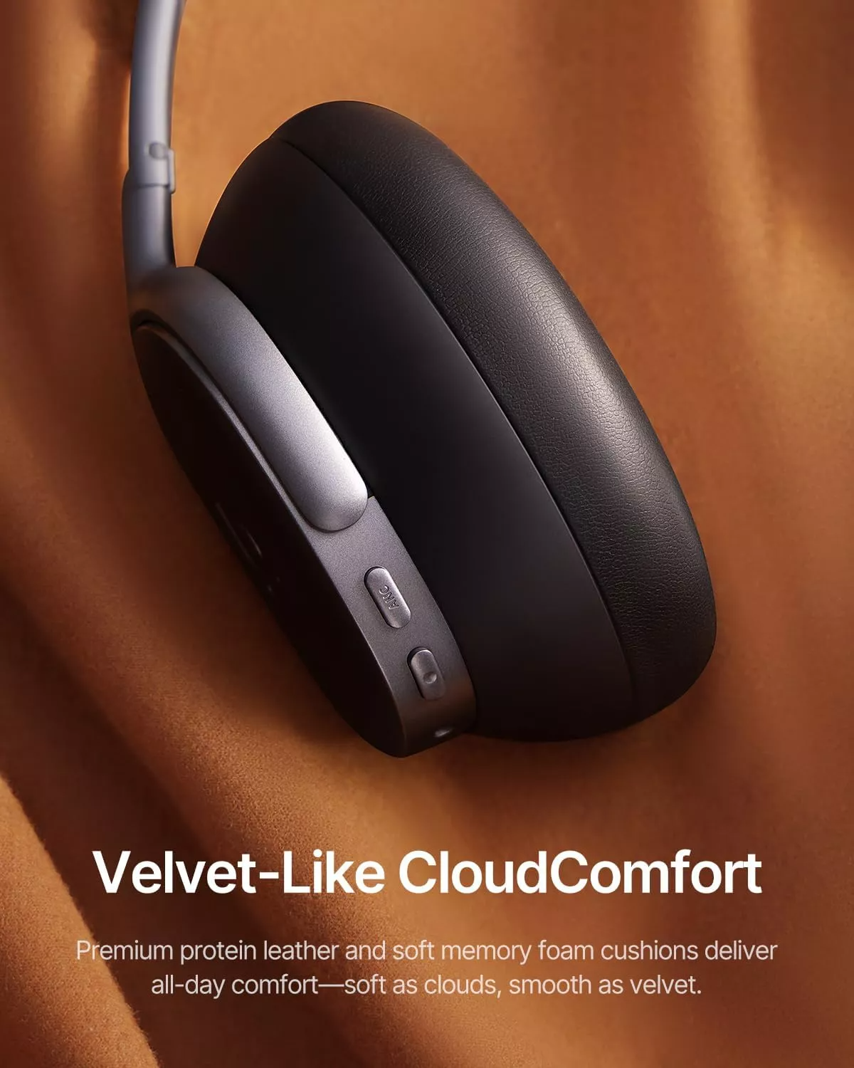 Handsfree Bluetooth Baseus Inspire XH1 Sound by Bose, A2DP, ANC, Schwarz A00085701123-00