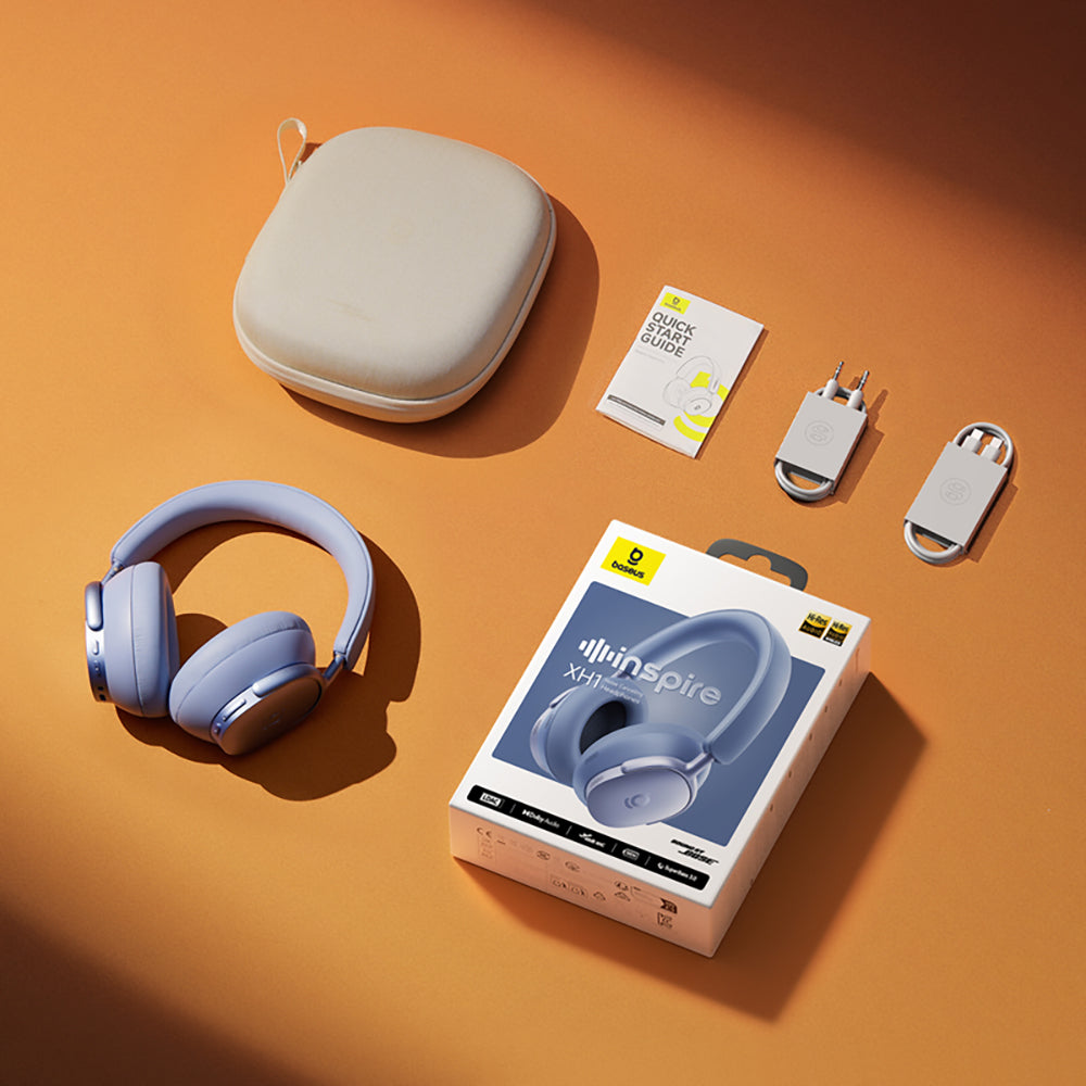 Freisprech-Bluetooth Baseus Inspire XH1 Sound by Bose, A2DP, ANC, Blau A0203601