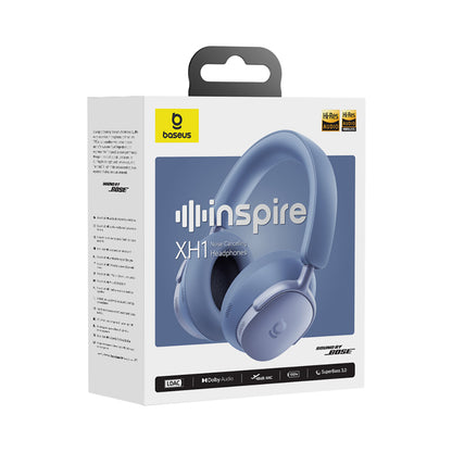 Freisprech-Bluetooth Baseus Inspire XH1 Sound by Bose, A2DP, ANC, Blau A0203601