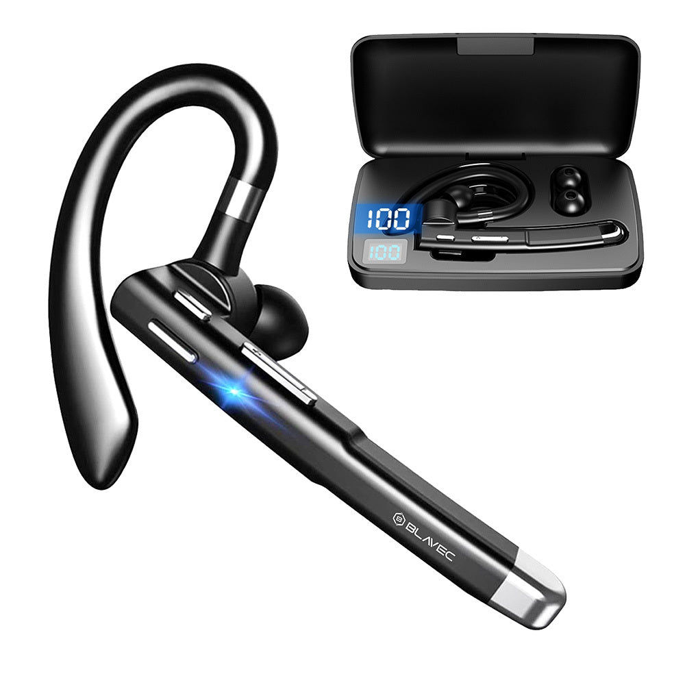 Bluetooth-Freisprecheinrichtung Bluetooth Blavec Discover 55, MultiPoint, A2DP, Schwarz 
