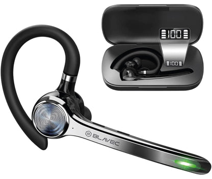 Bluetooth-Freisprecheinrichtung Blavec Talk 1, Multipoint, A2DP, Schwarz