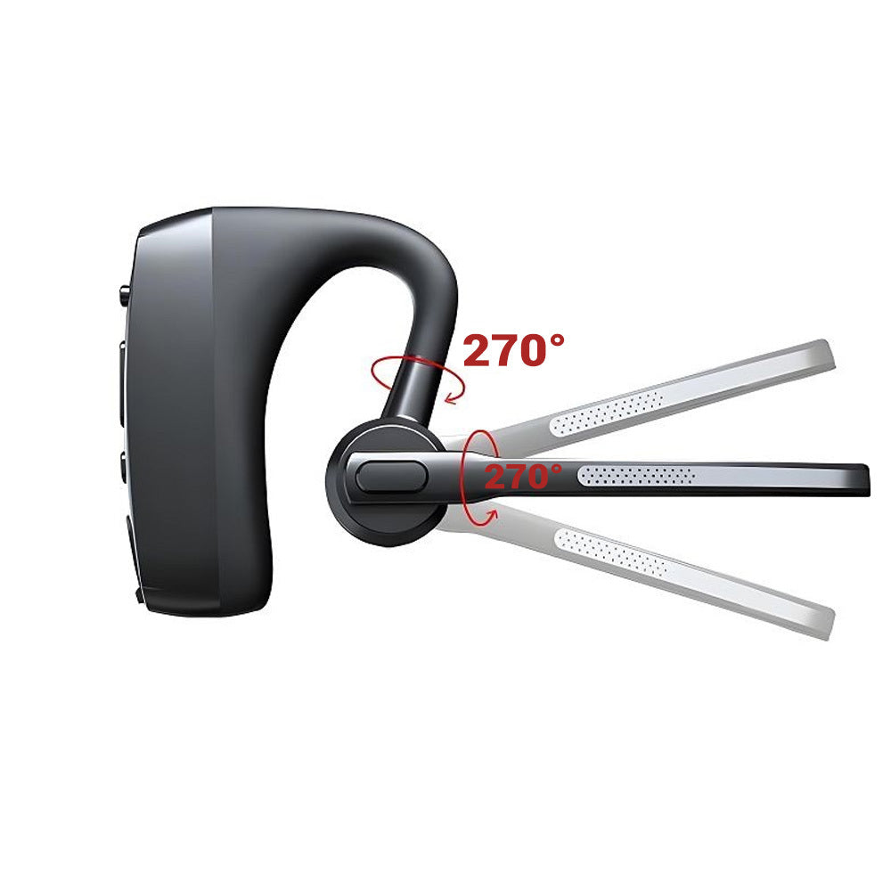 Bluetooth-Headset Blavec Voyager 1, Multipoint, A2DP, Schwarz