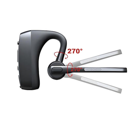 Bluetooth-Headset Blavec Voyager 1, Multipoint, A2DP, Schwarz