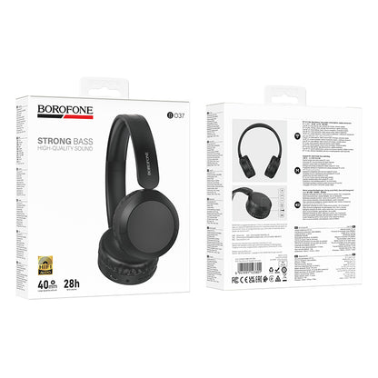 Bluetooth-Freisprecheinrichtung Borofone BO37 Marvellous, A2DP, Schwarz