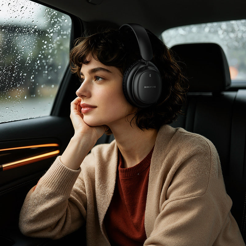 Bluetooth-Freisprecheinrichtung Borofone BO39 Melotide, A2DP, Schwarz