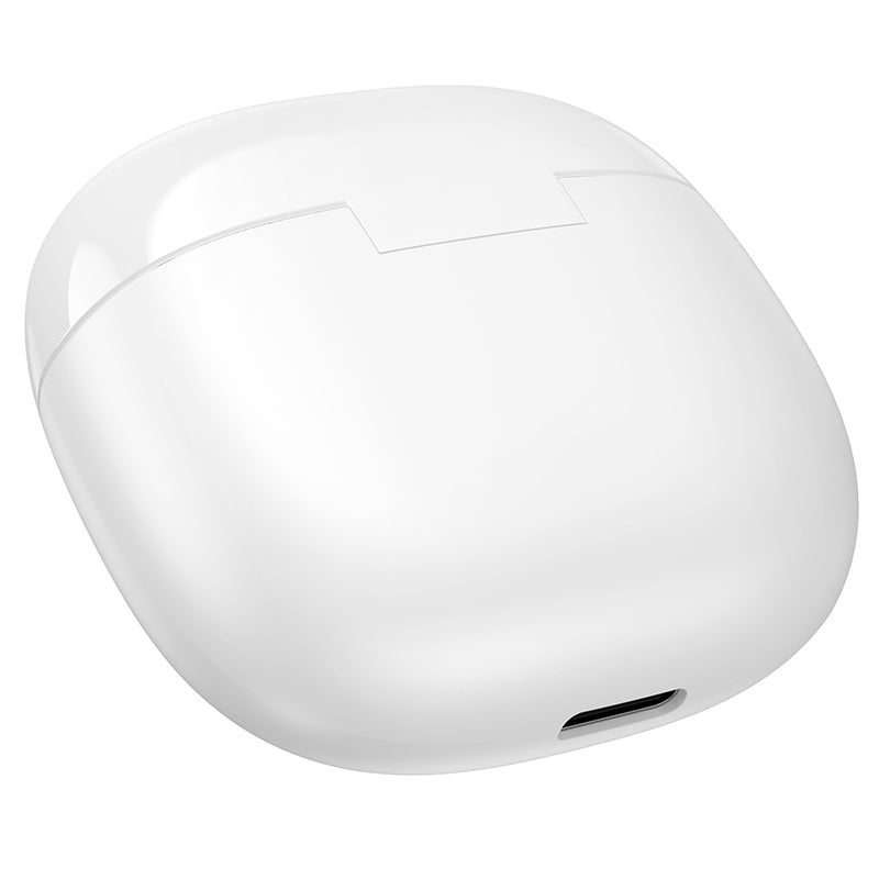 Handsfree Bluetooth Borofone BW88 Deep Rhyme, TWS, Weiß
