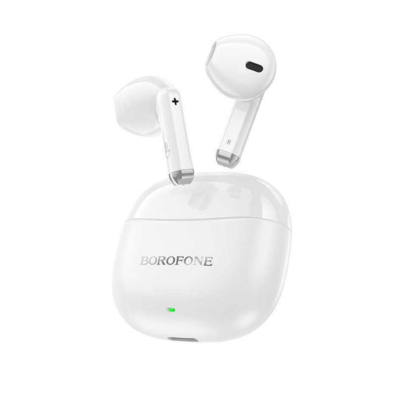 Handsfree Bluetooth Borofone BW88 Deep Rhyme, TWS, Weiß
