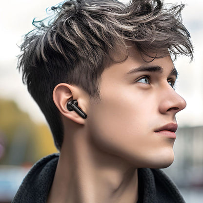 Freisprecheinrichtung Bluetooth Borofone FQ1 Shine, TWS, Schwarz