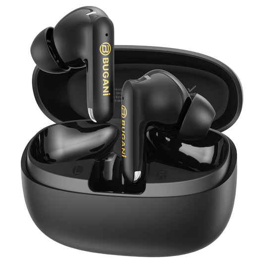 Bluetooth-Headset Bugani Freebuds B20, TWS, ANC, Schwarz