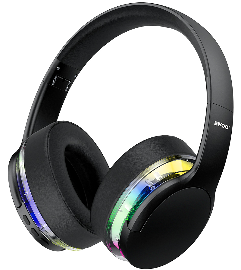 Bluetooth-Freisprecheinrichtung BWOO BO-BW587, A2DP, ANC, Schwarz