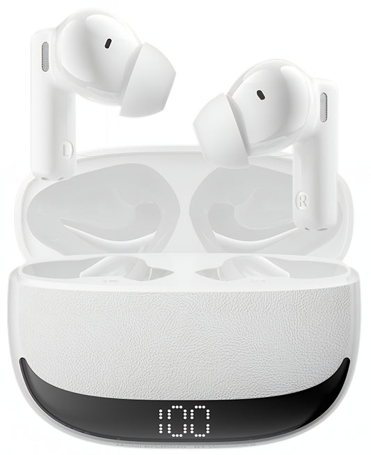 Bluetooth-Headset BWOO BW40, TWS, ANC, Weiß