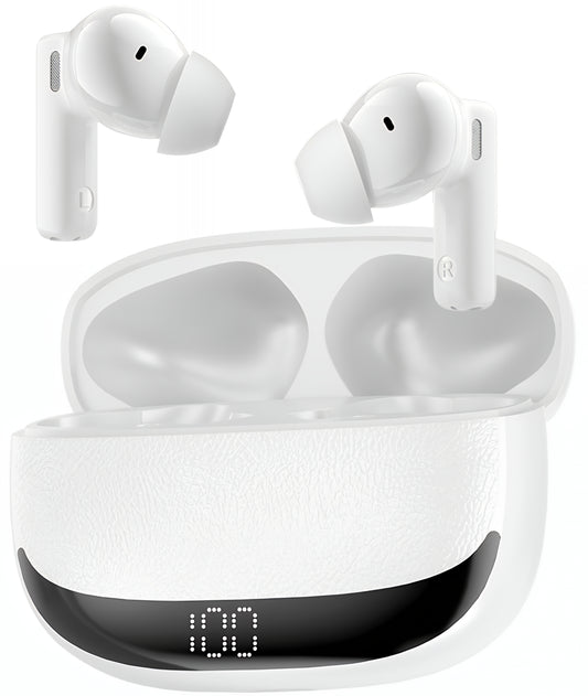 Bluetooth-Headset BWOO BW40, TWS, ANC, Weiß