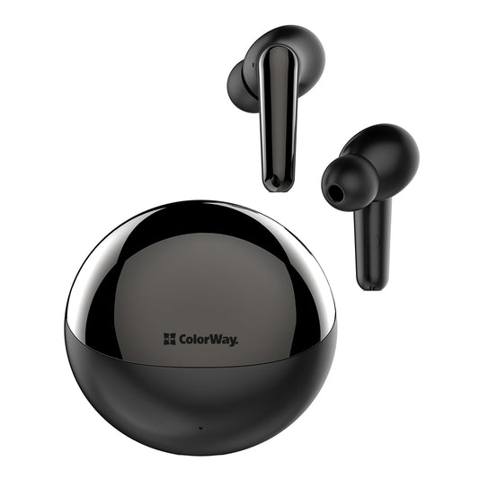 Handsfree Bluetooth ColorWay TWS3, TWS, Schwarz