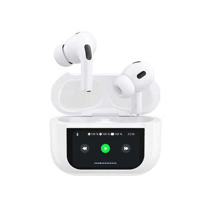 Bluetooth-Freisprecheinrichtung Dudao U19 Display, TWS, Weiß