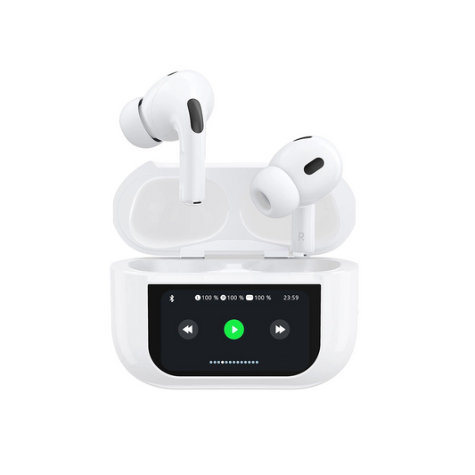 Bluetooth-Freisprecheinrichtung Dudao U19 Display, TWS, Weiß, Wiederverpackt
