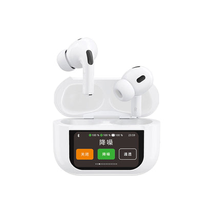 Bluetooth-Freisprecheinrichtung Dudao U19 Display, TWS, Weiß