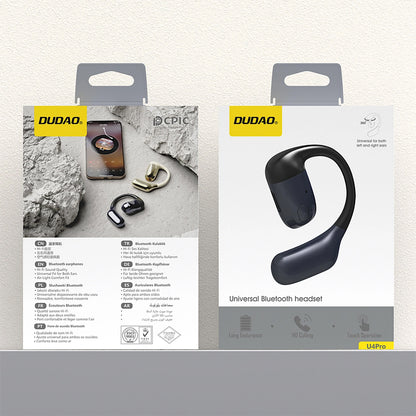 Handsfree Bluetooth Dudao U4Pro, A2DP, Schwarz