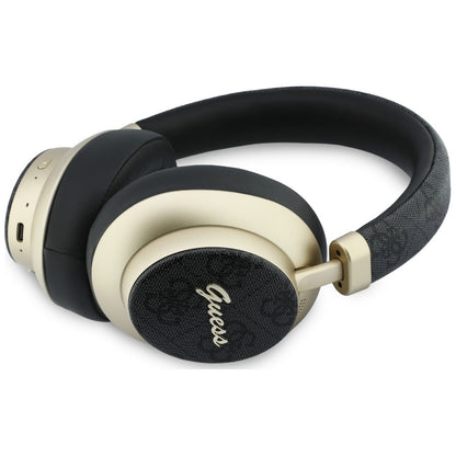 Freisprech-Bluetooth Guess 4G Gold Script Metal, A2DP, Schwarz