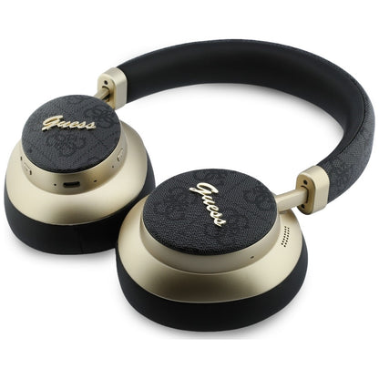 Freisprech-Bluetooth Guess 4G Gold Script Metal, A2DP, Schwarz