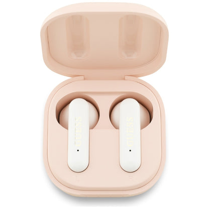 Bluetooth-Freisprecheinrichtung Guess 4G Metal Logo, TWS, Rosa