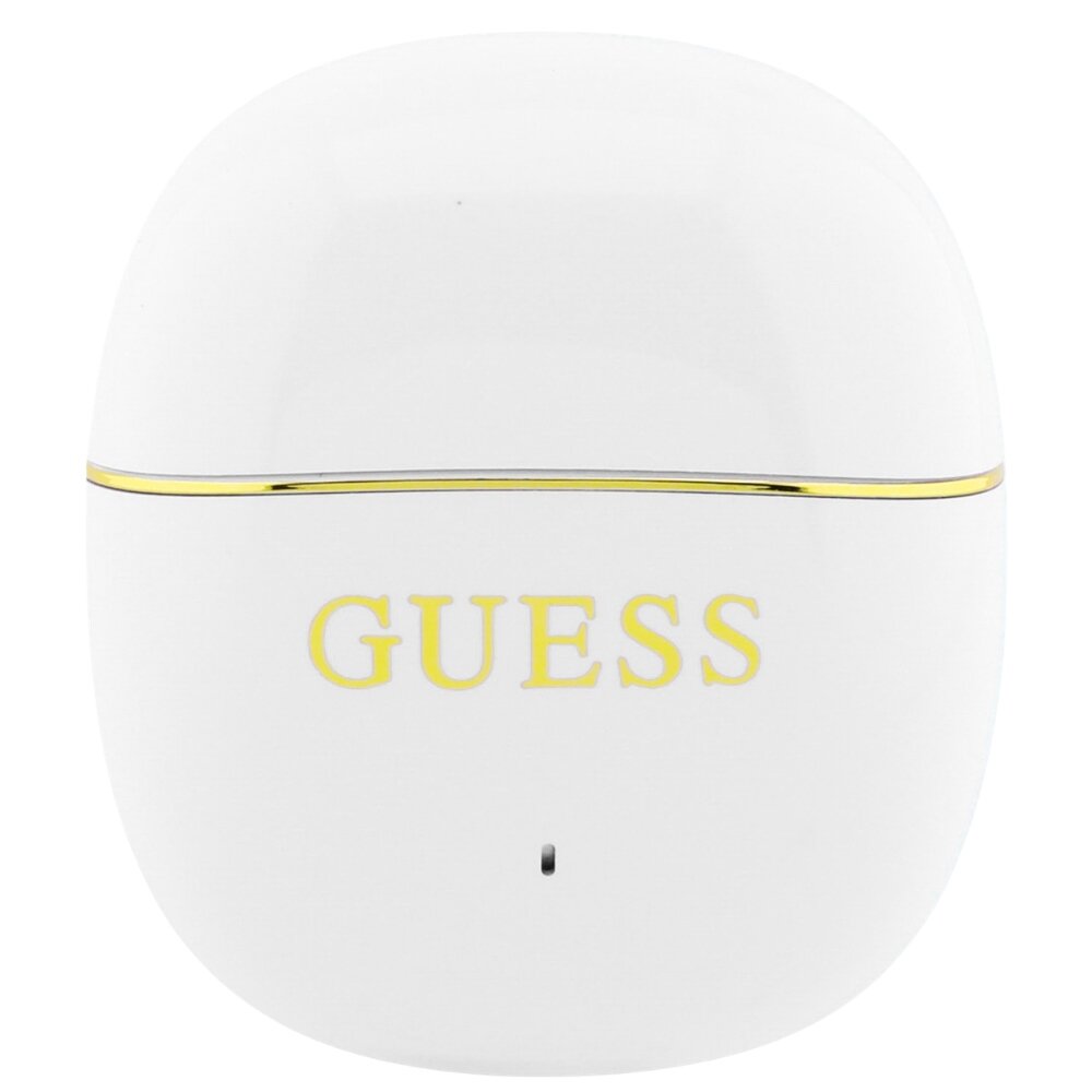 Bluetooth-Freisprecheinrichtung Guess Glossy Gold Line Classic, TWS, Weiß