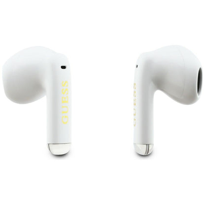 Bluetooth-Freisprecheinrichtung Guess Glossy Gold Line Classic, TWS, Weiß