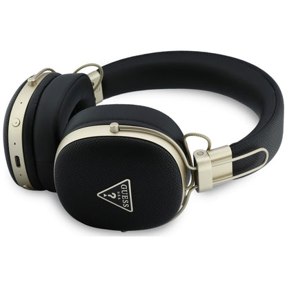 Freisprech-Bluetooth Guess geprägtes Dreieck-Logo, A2DP, Schwarz