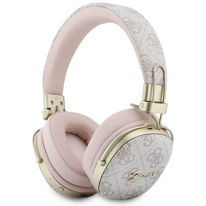 Handsfree Bluetooth Guess Metal 4G Script Logo, A2DP, Pink