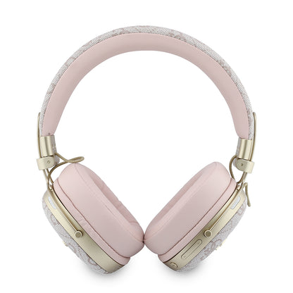 Handsfree Bluetooth Guess Metal 4G Script Logo, A2DP, Pink