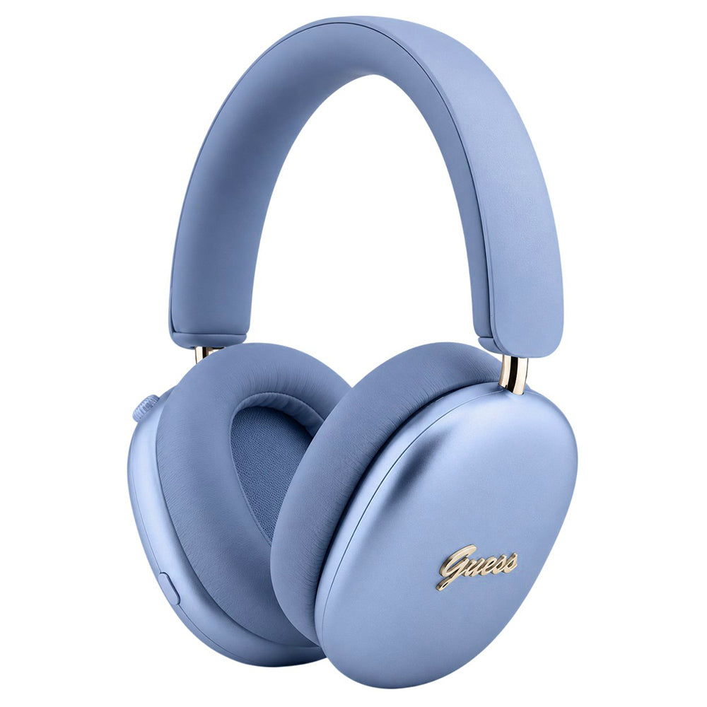 Guess Metal Script Logo Bluetooth-Freisprecheinrichtung, A2DP, Blau