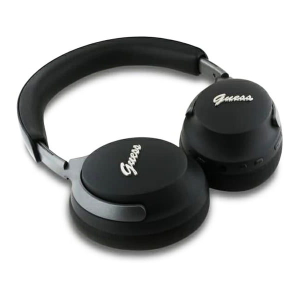 Bluetooth-Freisprecheinrichtung Guess Metal Script Logo, A2DP, ANC, Schwarz