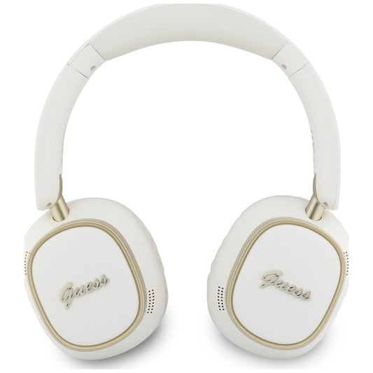 Freisprech-Bluetooth Guess Rectangle Metal Script, A2DP, Weiß