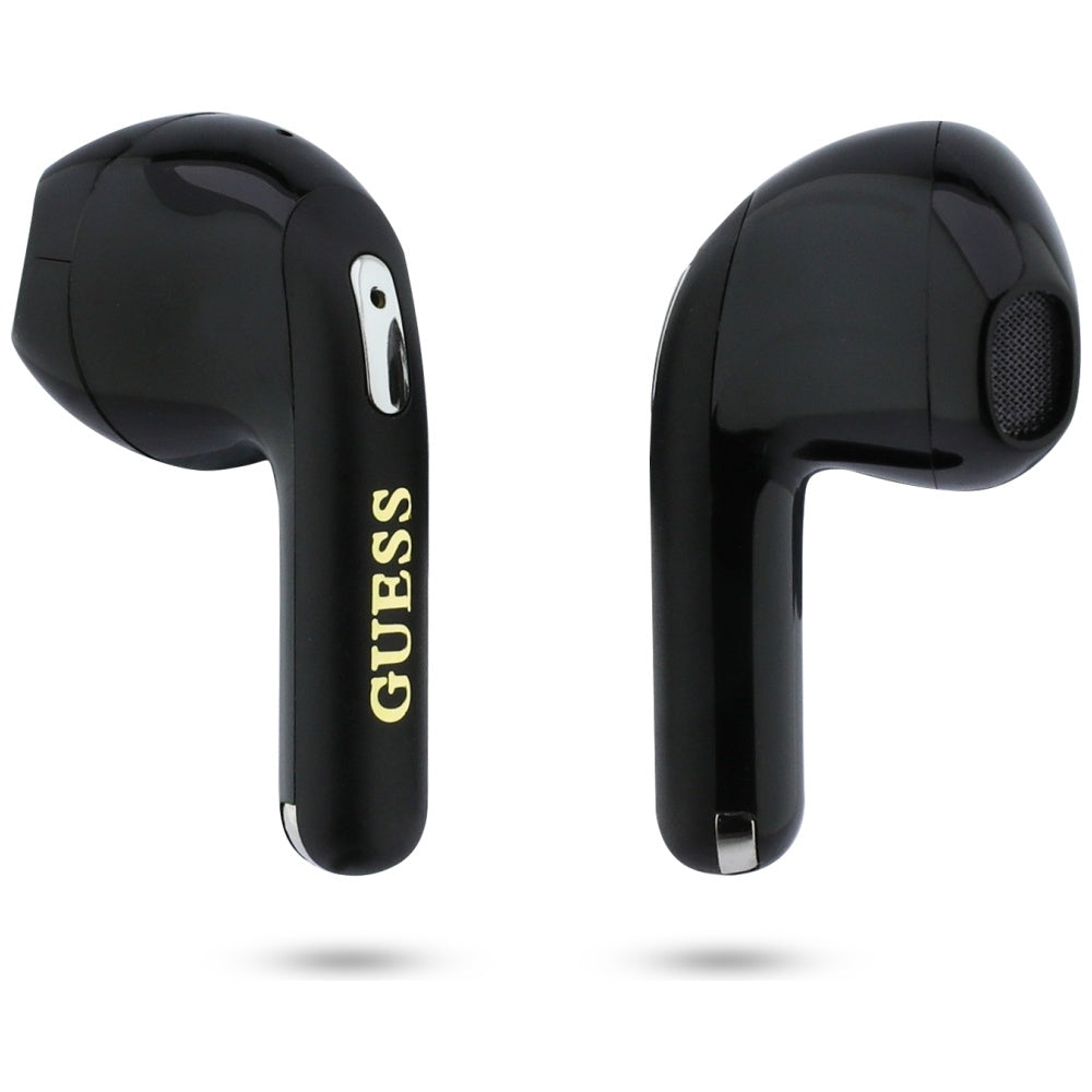 Handsfree Bluetooth Guess Script Print, TWS, Schwarz